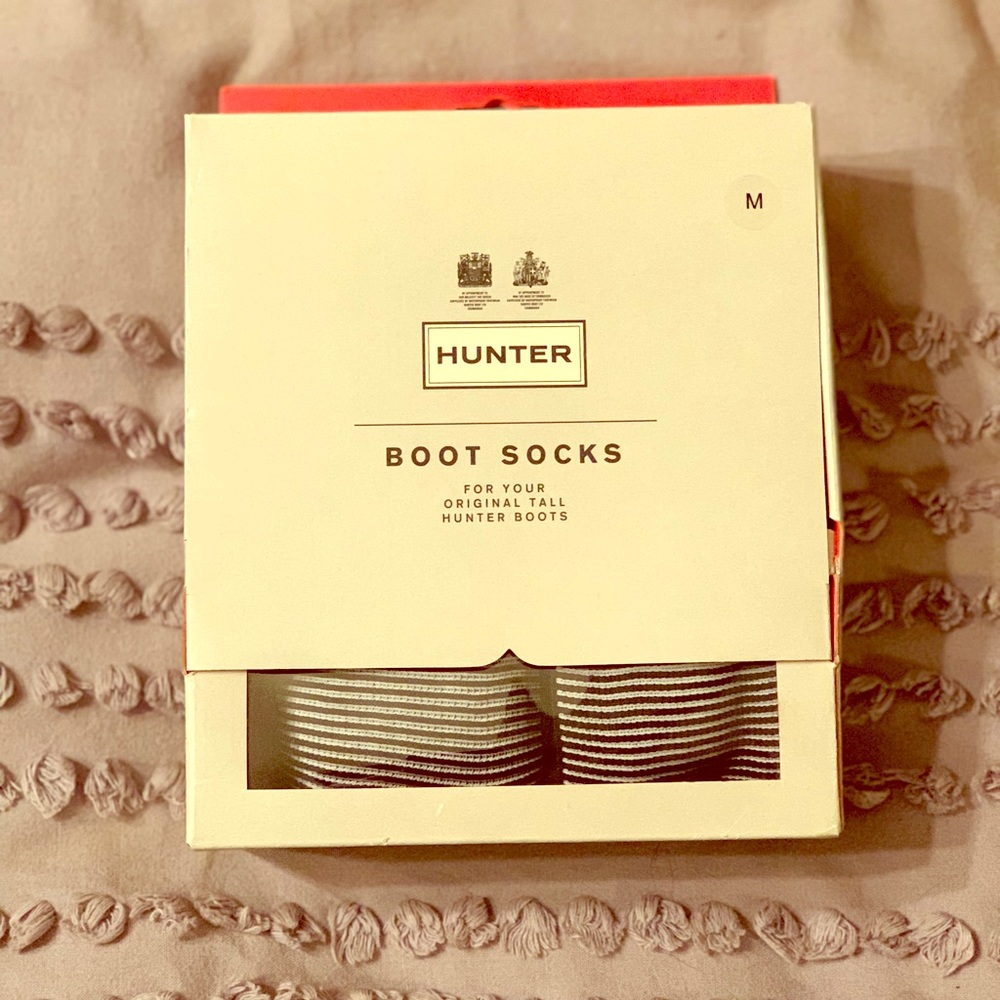 NWT & Box Hunter Tall Boot Socks
